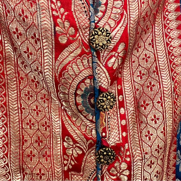 Vintage Laura Sheppherd Salon de Couture Silk Top size 4/6 - Picture 4 of 7